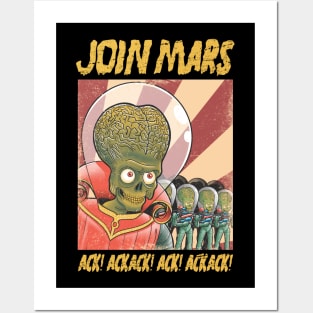 Join mars Posters and Art